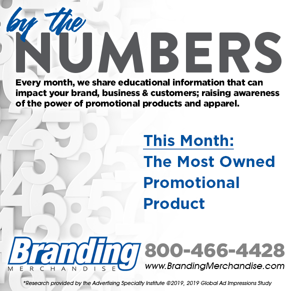 By The Numbers – The Most Owned Promotional Product